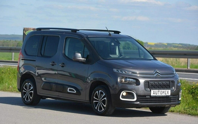 Citroen Berlingo cena 76800 przebieg: 93203, rok produkcji 2018 z Pelplin małe 407